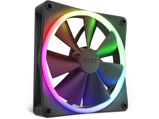 NZXT F140 RGB Fans - RF-R14SF-B1 - Advanced RGB Lighting Customization ...