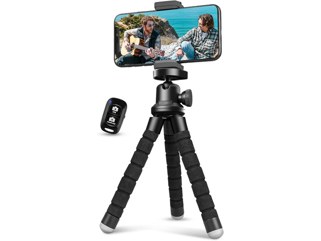 Q07 (100cm) Bluetooth Integrated Selfie Stick With Light And Bluetooth Remote Control | .bd