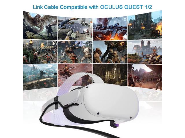 VakiReyy 16FT Link Cable for Oculus Quest 2, Link Cable for Quest 2 High  Speed Data