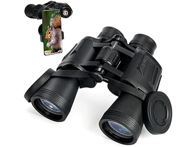 10X25 Foldable Binoculars, BAK4 Prism, Low Light Night Vision for Adults  and Kids, Waterproof Pocket Binoculars for Bird Watching, Hunting, Hiking