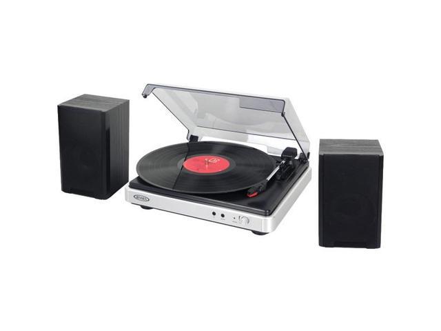 jensen 3 speed turntable with speakers