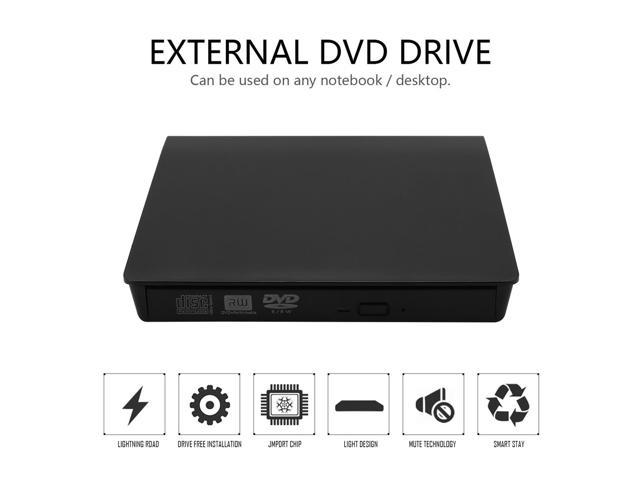 behandeling Pidgin In tegenspraak Super Slim Portable USB 3.0 Interface Dual Layer Drive Pop-up Mobile  External DVD Drive DVD-RW for PC and for Laptop - Newegg.com