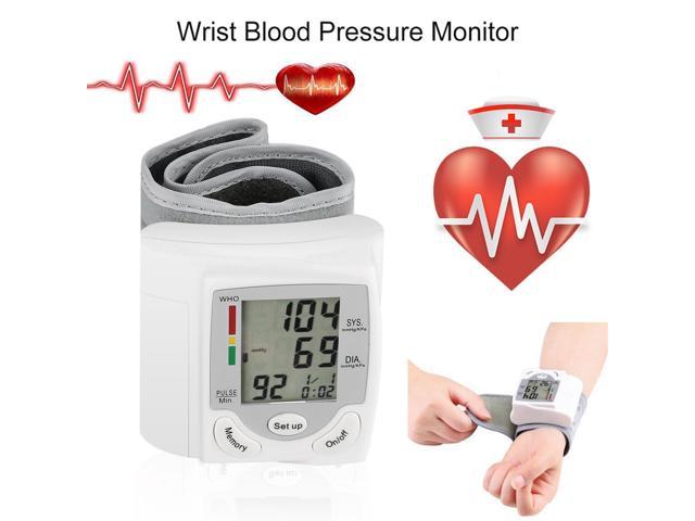 digital wrist blood pressure monitor