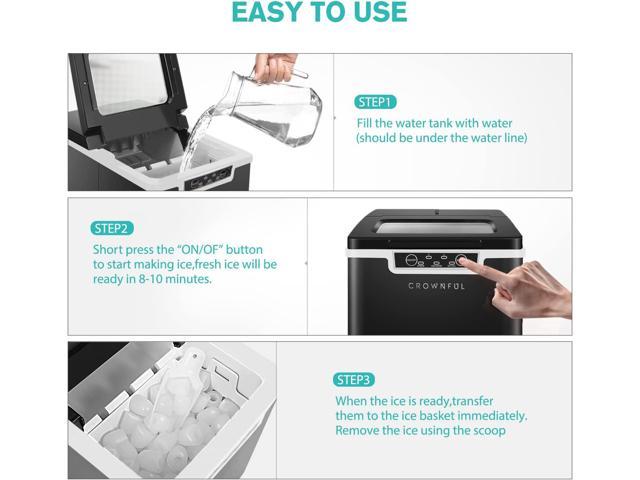 CROWNFUL Smart Ice Maker Countertop – Crownful