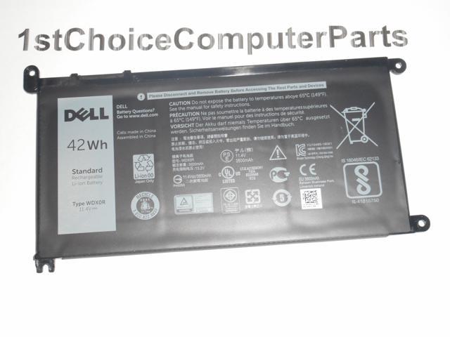 Mursten frygt Tegne NEW Dell Original Inspiron 15 (5568) / 13 (5368 / 5378) 42Wh 3-cell Laptop  Battery - WDX0R - Newegg.com