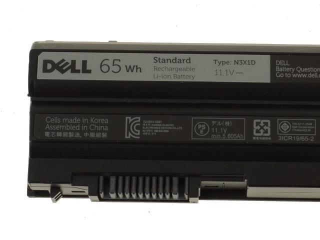 Dell Primary Battery Notebook Battery 1 X Lithium Ion 6 Cell 65 Wh For Dell Latitude E6440