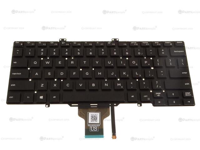 New Dell OEM Latitude 7400 Laptop Keyboard  Backlight RN86F