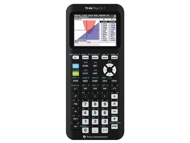Texas Instruments TI-84 Plus CE-T Graphic Calculator USB Link - Newegg.com
