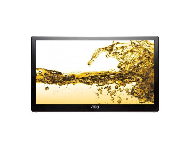 aoc e1659fwu 16 portable lcd led monitor