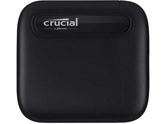 Crucial X6 4TB Portable SSD – Up to 800MB/s – USB 3.2 – External Solid State Drive, USB-C - CT4000X6SSD9