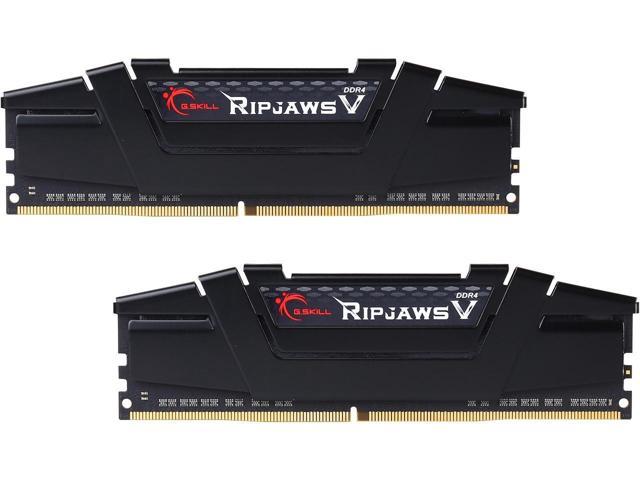 G.Skill RipJaws V Series 16GB (2 x 8GB) 288-Pin SDRAM PC4-28800 DDR4 3600 CL18-22-22-42 1.35V Dual Channel Desktop Memory