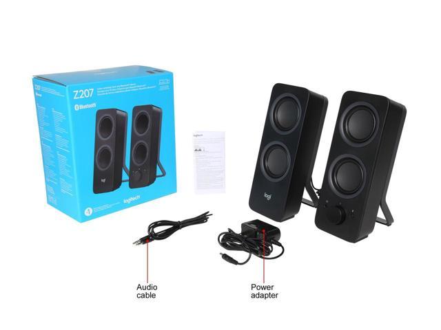 Z207 2.0 Multi Device Stereo Speaker (Black) Speakers - Newegg.com