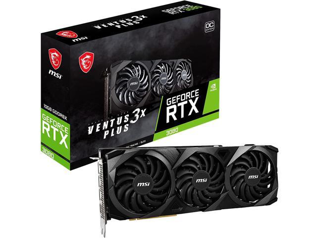 MSI Gaming GeForce RTX 3080 LHR 10GB GDRR6X 320-Bit HDMI/DP Nvlink Torx ...