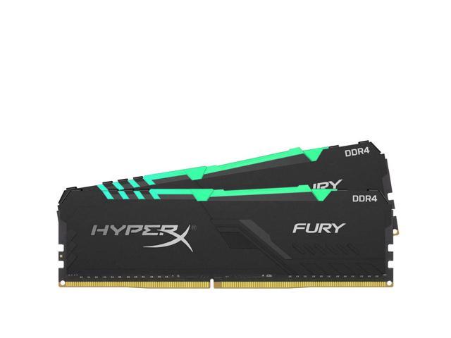 Paralyze stay Productivity HyperX Fury 32GB 3200MHz DDR4 CL16 DIMM (Kit of 2) RGB XMP Desktop Memory  HX432C16FB3AK2/32 - Newegg.com