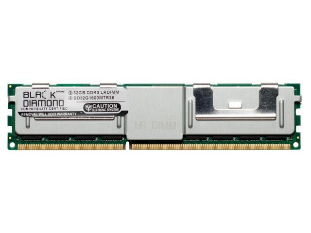 32GB PC3-12800R DDR3 1600 MHz 240pin ECC Registered RDIMM For Supermicro X9SRi-F 
