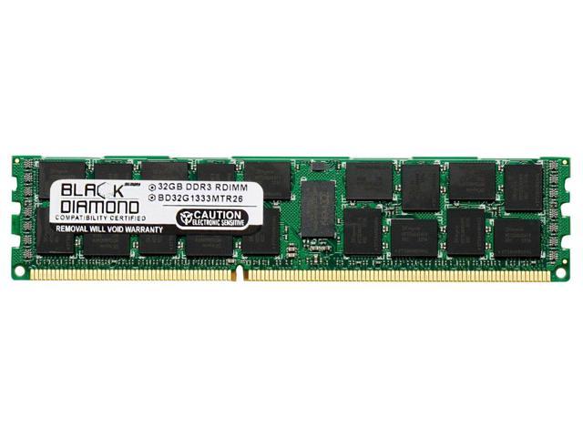 32GB RAM Memory for IBM System X Series x3650 M4 Black Diamond Memory Module DDR3 ECC Registered RDIMM 240pin PC3-10600 1333MHz Upgrade