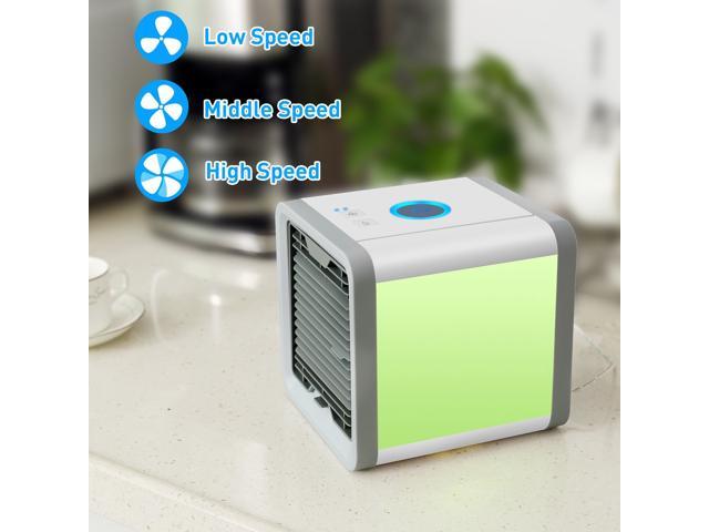 Fitfirst Mini Portable Air Cooler 6 7 Inch Personal Desktop Air