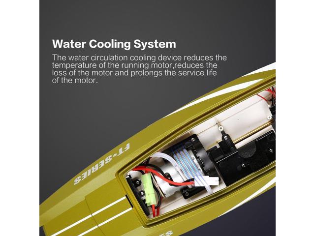 rc boat water cooling