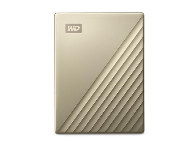 WD 4TB My Passport Ultra Portable Storage External Hard Drive USB-C Gold WDBFTM0040BGD-CESN