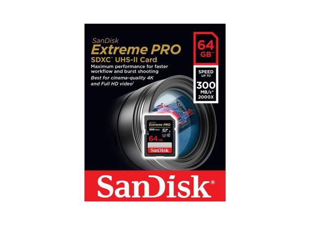 SDSDXXY-064G-GN4IN C10 U3 4K UHD V30 SanDisk Extreme Pro CompactFlash Memory Card UDMA 7 Upto 160 MB/s & 64GB Extreme PRO SDXC UHS-I Card SD Card 