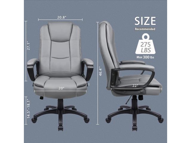 Vitesse Home Office Chair, 400LBS 8Hours Heavy Duty Design