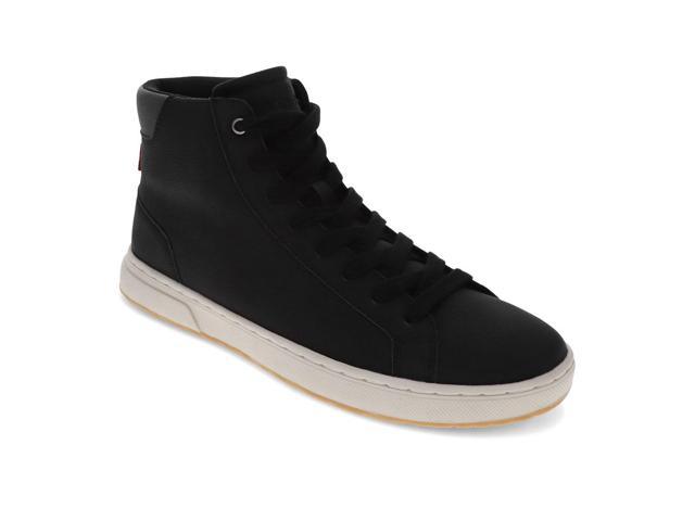 Levi's Mens Caleb Vegan Leather Lace Up Casual Sneaker Boot - Newegg.com