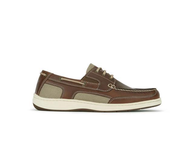 Dockers Mens Beacon Leather Casual Classic Boat Shoe with Stain ...