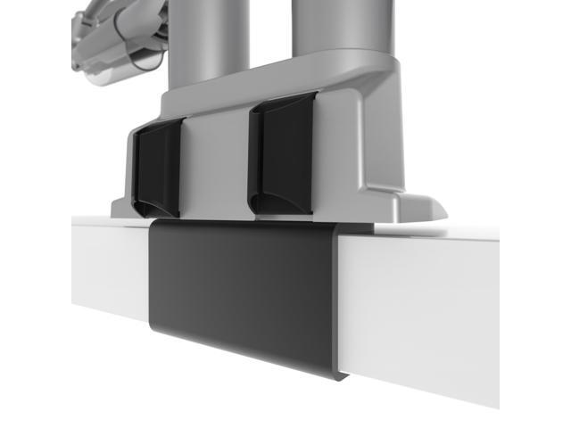 Kanto Dms2000s Dual Monitor Desktop Mount For 17 Inch To 32 Displays Silver Newegg Com