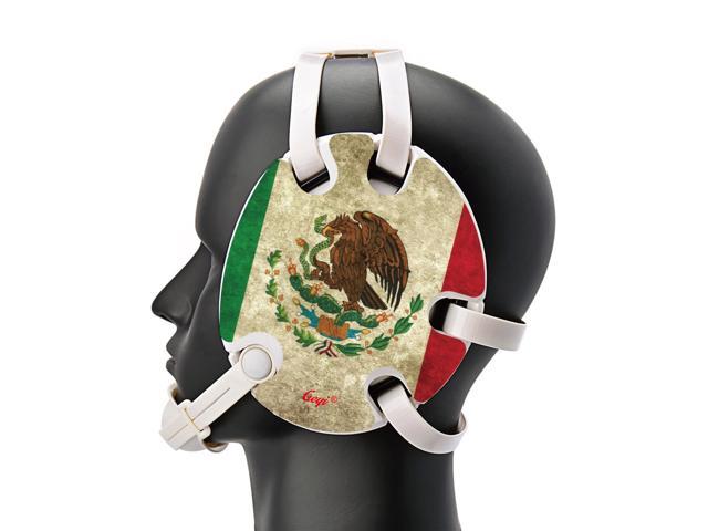 Geyi Wresling Headgear with Mexican Flag Wraps 1 