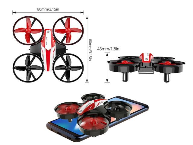 Holy Stone HS210 Mini Drone for Kids RC quadcopter 4 battery Auto Hover 3D flips 