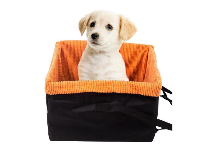 Js Portable Dog Car Seat Carrier Bag W Clip On Safety Leash For Pet Puppy Travel Newegg Com