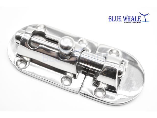 Blue Whale Marine Boat Stainless Steel Heavy Duty Barrel Bolt Door