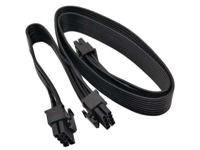 8pin to 6+8pin Power Cable for DELL R200 and Intel Xeon Phi GPU 35cm 