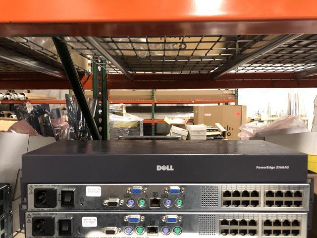 DELL 2160As Poweredge Console Switch Kvm Switch 16 Ports Ps 2, Usb