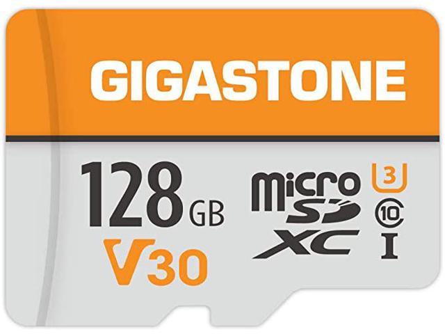 Keizer overspringen Gaan Gigastone 128GB Micro SD Card, 4K Video Pro, GoPro, Surveillance, Security  Camera, Action Camera, Drone, 95MB/s MicoSDXC Memory Card UHS-I V30 Class  10 - Newegg.com