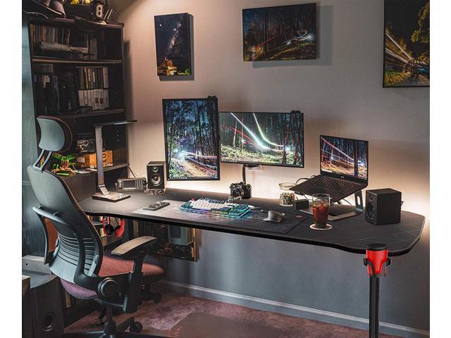Homall 60 Inch Gaming Desk PC Computer Desk Large Desktop Home Office