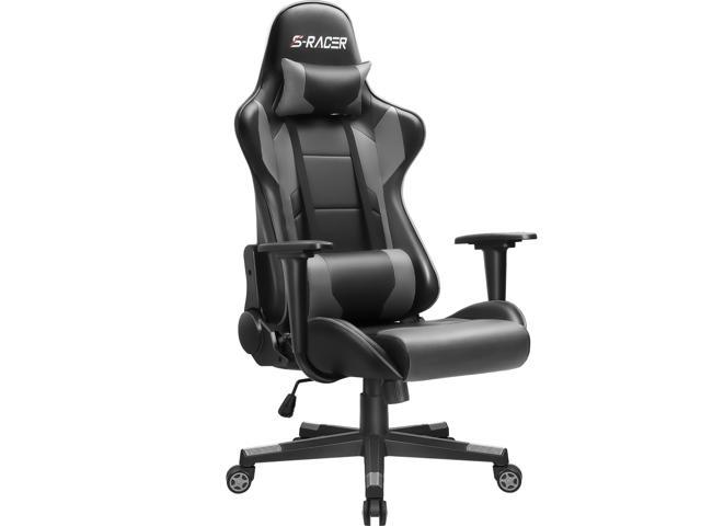 Homall High Back Gaming Chair Office Chair Executive Leather Computer ...