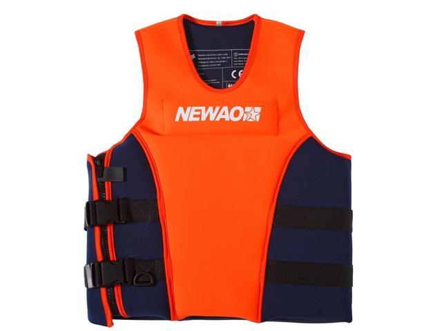 Adults Life Jacket Neoprene Water Sport Ski Wakeboard Swimming Safety Life Vest 