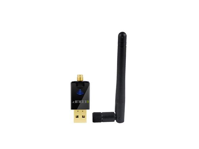 600Mbps USB WiFi Adapter Wireless Network 2dBi External Antenna 2.4/5.8GHz US MA 