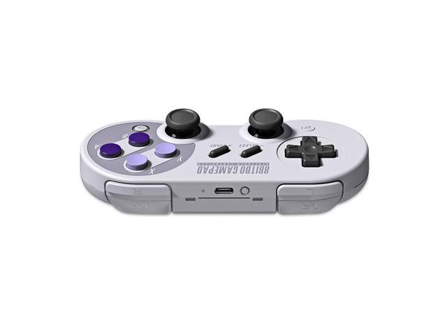 Game Controller 8bitdo Sn30 Pro Sn Edition Wireless Bluetooth 4 0 Gamepad For Windows Android Macos Steam Nintendo Switch Newegg Com