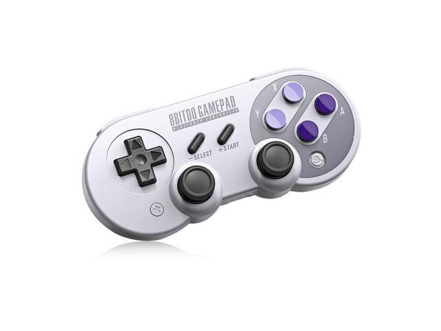Game Controller 8bitdo Sn30 Pro Sn Edition Wireless Bluetooth 4 0 Gamepad For Windows Android Macos Steam Nintendo Switch Newegg Com