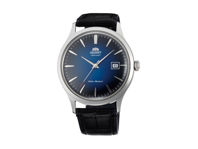 orient bambino blue dial