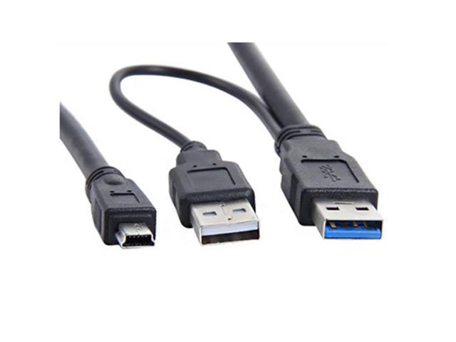 USB 3.0 Type A With USB Power Supply To Mini 10Pin 10 Pin Cable Y ...