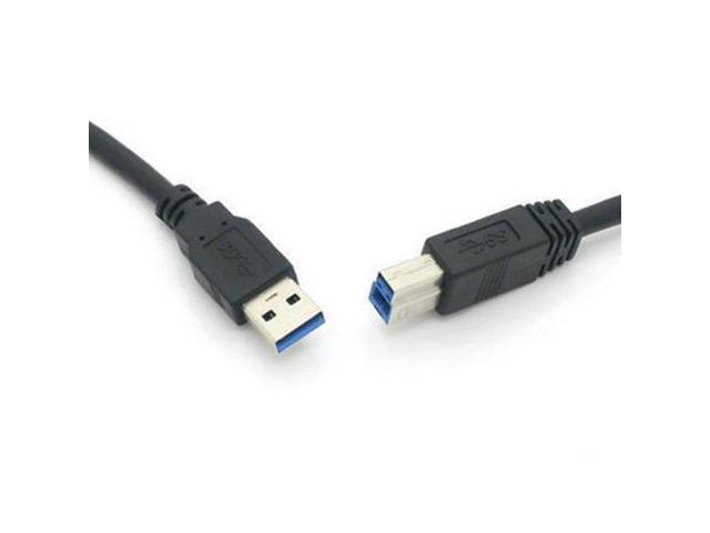 Connectors 1M Type A Male to B Male Printer Cable USB 2.0 Extension Print Cable Sync Data Charger for HP Canon Epson Lexmark Dell New Cable Length: 1m