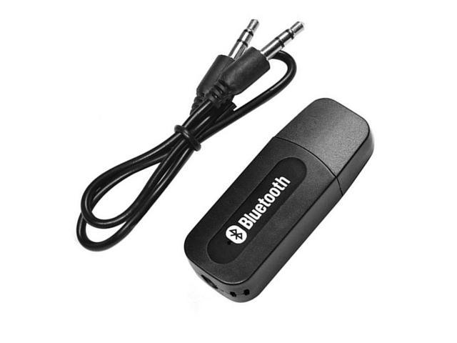 USB 3.5mm Wireless Bluetooth AUX Music Audio Stereo Receiver AMP Dongle Adapter