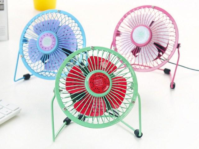 Ultra Quiet Mini 4 Inch Usb Fans Plastic Portable Small Desk Fan