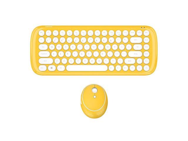 cute yellow keyboard