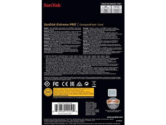 SanDisk SDCFXPS-128G-J61
