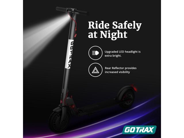 GOTRAX GXL V2 Commuting Electric Scooter - 8.5" Air Filled Tires - 15