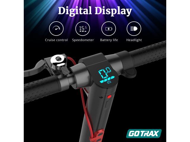 GOTRAX GXL V2 Commuting Electric Scooter - 8.5" Air Filled Tires - 15